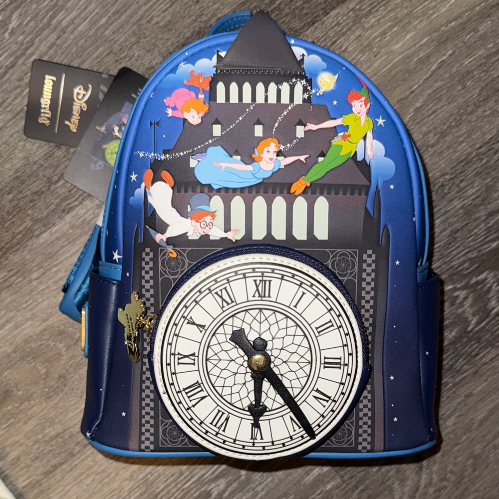 Disney Blue and Navy Pixie Dust Backpack